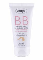 Kraftika 50ml ziaja bb cream normal and dry skin spf15, natural
