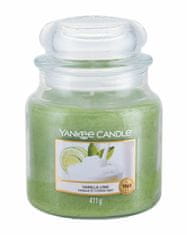 Yankee Candle 411g vanilla lime, vonná svíčka