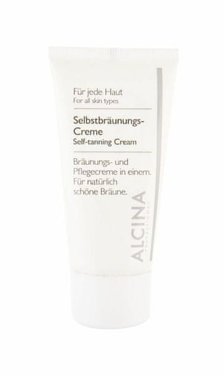 Alcina 50ml self-tanning cream, samoopalovací přípravek