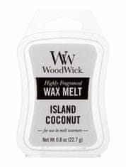 Woodwick 22.7g island coconut, vonný vosk