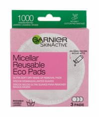 Garnier 3ks skinactive micellar reusable eco pads