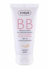 Kraftika 50ml ziaja bb cream normal and dry skin spf15, light