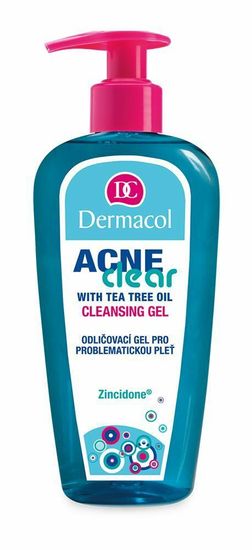 Dermacol 200ml acneclear cleansing gel, čisticí gel