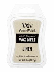 Woodwick 22.7g linen, vonný vosk