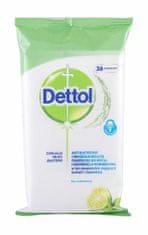 Dettol 36ks antibacterial cleansing surface wipes lime &