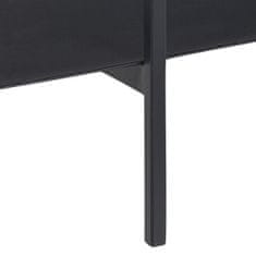 Design Scandinavia Konferenční stolek Angus, 115 cm, černá