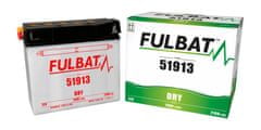 Fulbat baterie 12V, 51913, 19Ah, 210A, konvenční 186x81x170, FULBAT (vč. balení elektrolytu) 550542