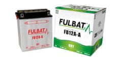 Fulbat Konvenční motocyklová baterie FULBAT FB12A-A (YB12A-A) Včetně balení kyseliny 550561