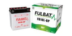 Fulbat baterie 12V, YB10L-B-P, 11Ah, 130A, konvenční 135x90x145, FULBAT(vč. balení elektrolytu) 550558