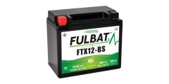 Fulbat baterie 12V, YTX12-BS GEL, 10Ah, 180A, bezúdržbová GEL technologie 150x87x130 FULBAT (aktivovaná ve výrobě) 550922