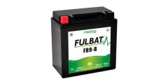 Fulbat baterie 12V, YB9-B, 9,5Ah, 115A, bezúdržbová GEL 135x75x139, FULBAT (aktivovaná ve výrobě) 550925