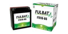 Fulbat baterie 12V, YTX16-BS, 14Ah, 230A, bezúdržbová MF AGM 150x87x161 FULBAT (vč. balení elektrolytu)