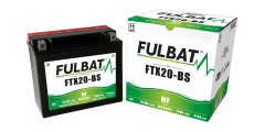 Fulbat baterie 12V, YTX20-BS, 18Ah, 270A, bezúdržbová MF AGM 175x87x155 FULBAT (vč. balení elektrolytu) 550611