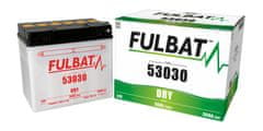 Fulbat baterie 12V, 53030, 30Ah, 300A, pravá, konvenční 186x130x171, FULBAT (vč. balení elektrolytu)