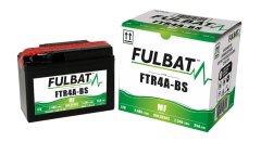 Fulbat baterie 12V, YTR4A-BS, 2,4Ah, 35A, bezúdržbová MF AGM 114x49x86, FULBAT (vč. balení elektrolytu) 550624