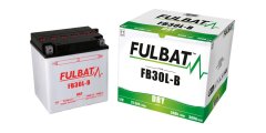 Fulbat Konvenční motocyklová baterie FULBAT FB30L-B (YB30L-B) Včetně balení kyseliny 550552