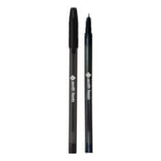 Astra ZENITH Handy, Kuličkové pero 0,7mm, černé s víkem, 8ks, 201318012