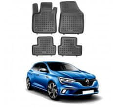 REZAW-PLAST Koberce gumové se zvýšeným okrajem Renault MEGANE 2015-