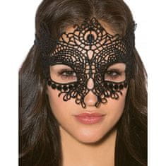 You2toys Queen Lingerie Lace Mask černá