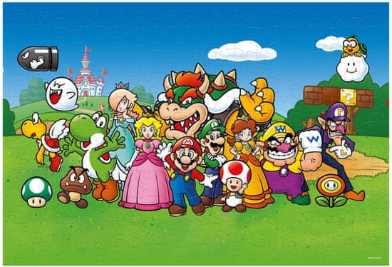 Winning Moves Puzzle Mario a přátelé 500 dílků