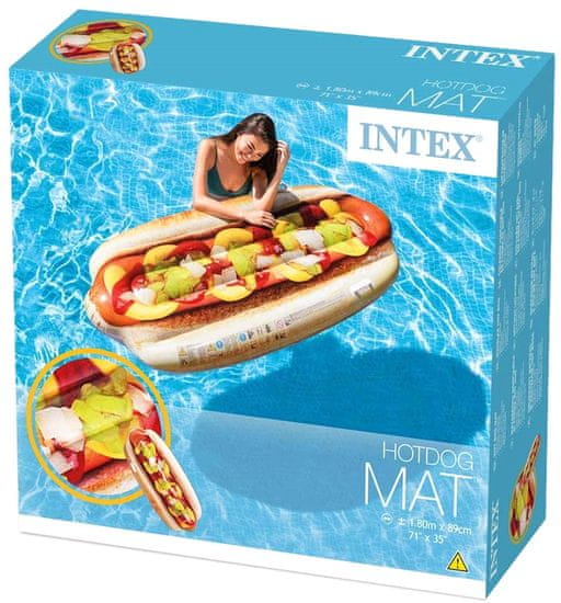 Intex 58771 Matrace nafukovací Hotdog