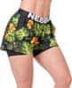 Dámské šortky , High-energy double layer shorts | 5633520 | jungle green | S