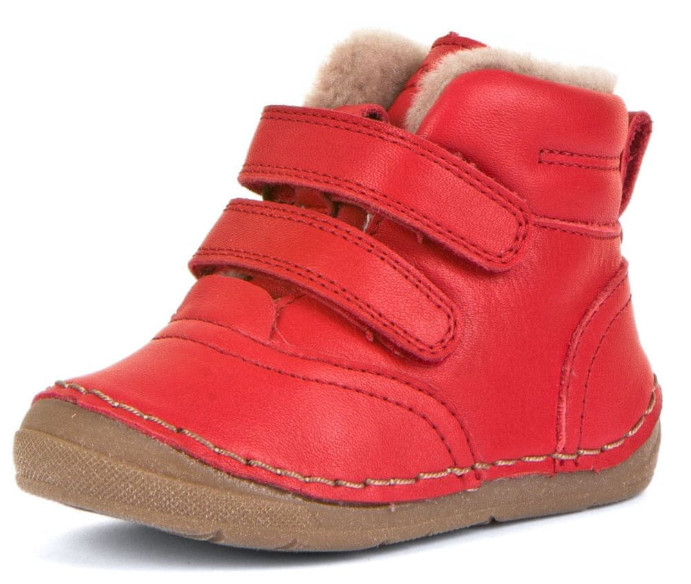 Froddo dívčí zimní kotníčková obuv G2110100-9 28 červená - zánovní