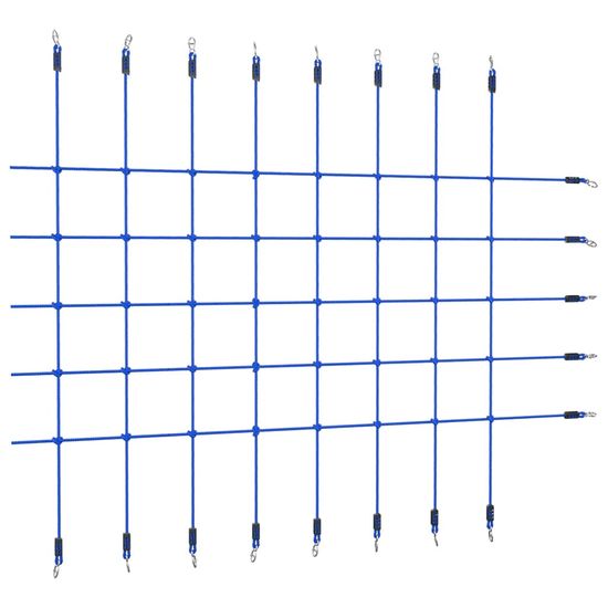 shumee Síť na šplhání 200 x 150 cm modrá