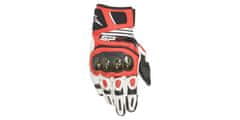 Alpinestars rukavice SP X AIR CARBON V2, ALPINESTARS (bílá/černá/červená, vel. 2XL) (Velikost: 2XL) 3567319-2030