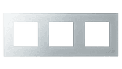 HEVOLTA Glasense skleněný 3-rámeček, Platinium Grey