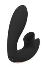 Shots Toys Irresistible Desirable black vibrátor se stimulátorem klitorisu