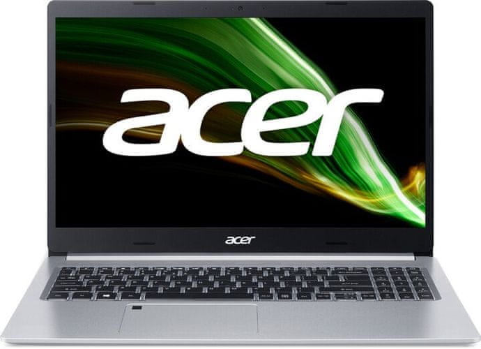 Ultrabook Acer Aspire 5 15,6 palců Full HD AMD Ryzen 5 Radeon Graphics WiFi ax 512 GB SSD 8 GB RAM DDR4 výkon na rozdávání hliníkový kryt odolnost tenké provedení