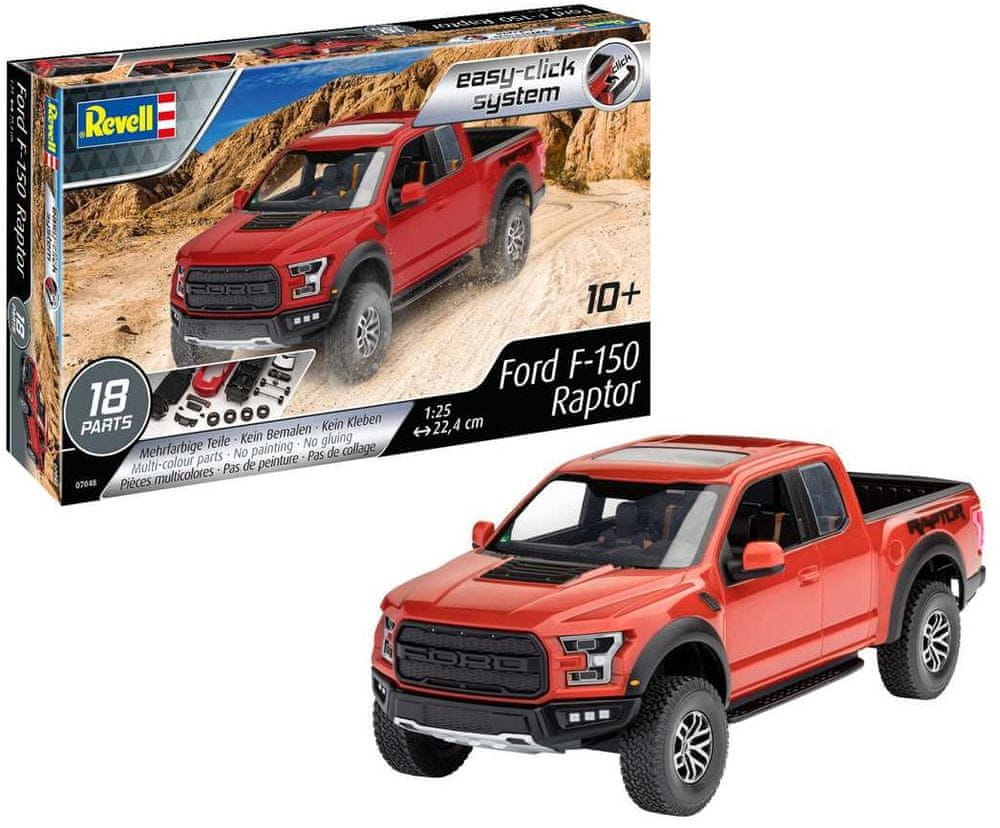 Revell EasyClick auto 07048 - 2017 Ford F-150 Raptor (1:25)
