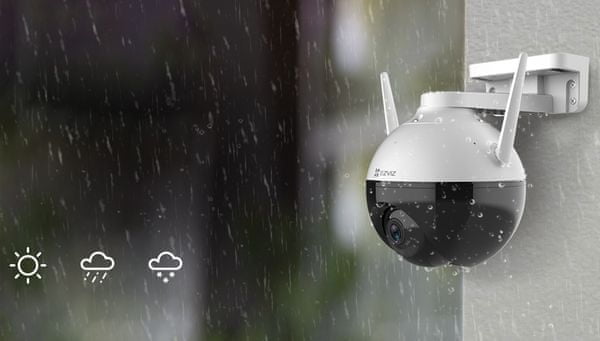 Bezpečnostní IP kamera EZVIZ C8W noční vidění ip65 odolnost proti větru dešti prachu slunic sněhu