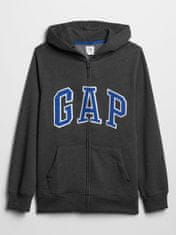 Gap Dětská mikina Logo zip hoodie L