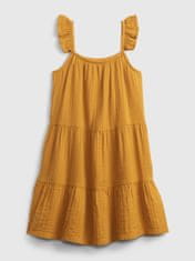 Gap Dětské šaty sleeveless tier dress XXL