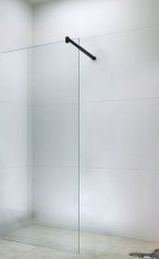 Mexen sprchová rozpěra do WALK-IN stěny 6mm, černá, 850-01-70