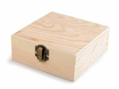 Kraftika 1ks uk dřevěná krabička k dozdobení