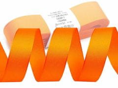 Kraftika 10m oranžová sytá sv stuha taftová šíře 15mm