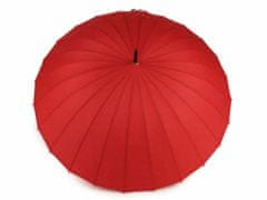 Kraftika 1ks červená sv. dámský deštník kouzelný s květy