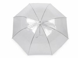 Svatební průhledný deštník