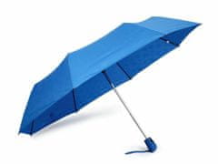 Kraftika 1ks 3 modrofialová dámský skládací vystřelovací deštník s