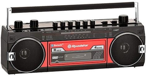 Levně Roadstar RCR-3025 EBT, červená