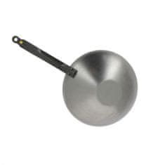 TWM Pánev wok Mineral H 28 cm ze stříbrné oceli