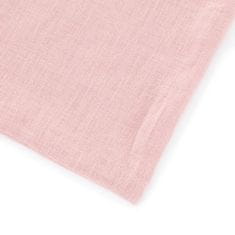 TomLinen Lněné dětské povlečení Pudrově růžová 100x135, 40x60 cm