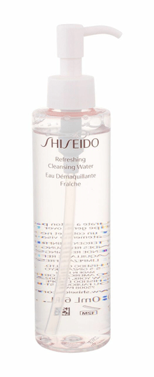 Shiseido 180ml refreshing cleansing water, čisticí voda