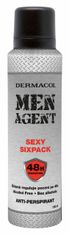 Dermacol 150ml men agent sexy sixpack 48h, antiperspirant