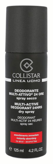 Collistar 125ml men multi-active 24 hours, deodorant