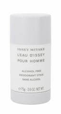 Issey Miyake 75ml leau dissey pour homme, deodorant