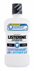 Listerine 500ml mouthwash advanced white mild taste